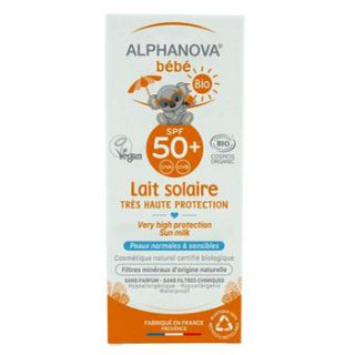 ALPHANOVA BEBE - LAIT SOLAIRE SPF 50 - 50GR