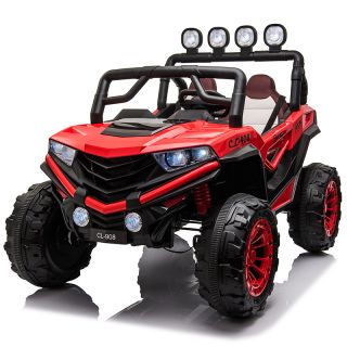 ATV 4X4 RIDE-ON, RED, BATTERY POWERED 12 V