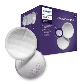 AVENT DISPOSABLE BREAST PADS - 60 PCS