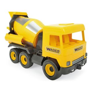 WADER MIDDLE TRUCK CONCRETE MIXER YELLOW 38 CM 