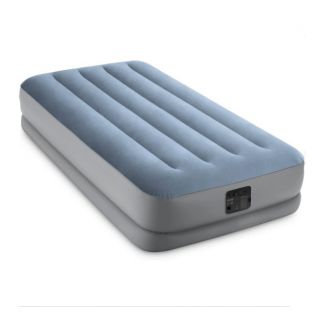 TWIN RAISED COMFORT AIRBED WITH INTERNAL PUMP (99x1.91x0.36cm)
