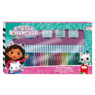 MULTIPRINT - 36 FELT TIP PENS - GABBY'S DOLLHOUSE