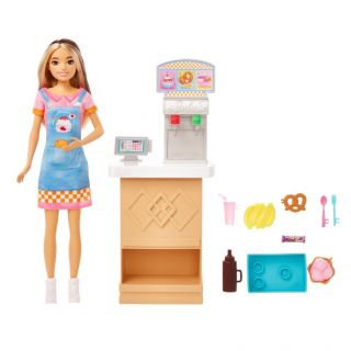 BARBIE FIRST JOBS SKIPPER DOLL AND SNACK BAR PLAYSET