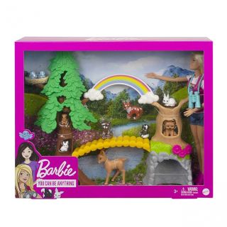 BARBIE WILDERNESS GUIDE DOLL PLAYSET