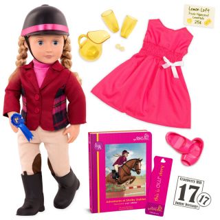 DELUXE LILY ANNA DOLL WITH BOOK 