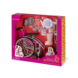 OUR GENERATION DOLL MEDICAL WHEELCHAIR