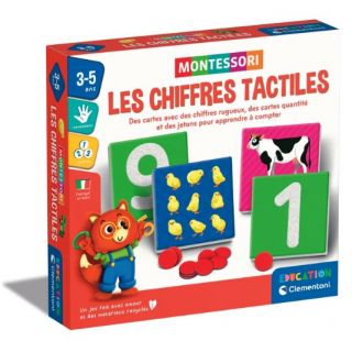 CLEMENTONI - LES CHIFFRES TACTILES