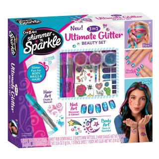 CRA-Z-ART - SHIMMER N SPARKLE ULTIMATE BEAUTY & NAIL ART SET