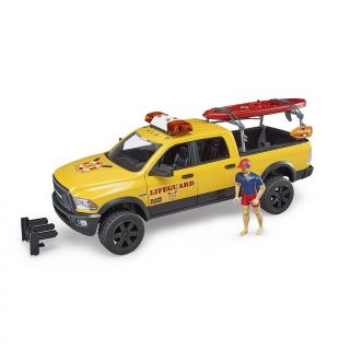 RAM 2500 Power Wagon Life Guard with figure and Stand Up Paddle