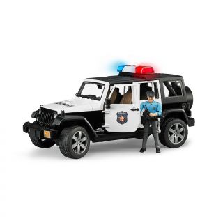 Jeep Wrangler Unlimited Rubicon Police with Policeman