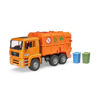 MAN TGA Garbage Truck Orange