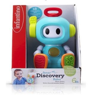 INFANTINO SENSO PULL & SPIN DISCOVERY ROBOT