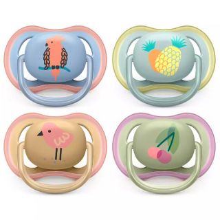AVENT SOOTHER ULTRA AIR ANIMAL - FRUIT, 0 - 6 MONTHS