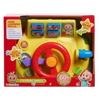 JUST PLAY COCOMELON LEARNING STEERING WHEEL