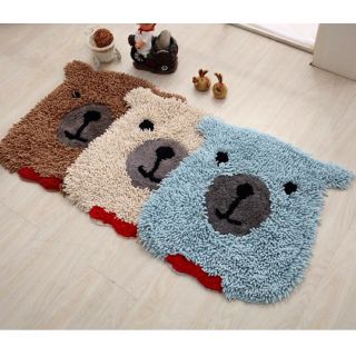 KIDS PLAY MAT BEAR CARPET 50 x 60 cm