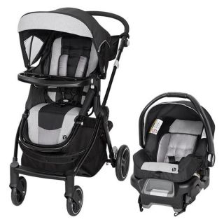 BABY TREND  CITY CLICKER PRO SNAP GEAR TRAVEL SYSTEM ,STROLLER AND SEAT