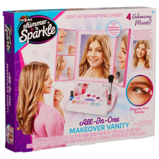 CRA-Z-ART - SHIMMER N SPARKLE - ALL-IN-ONE MAKEOVER VANITY