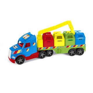 WADER MAGIC TRUCK BASIC GARBAGE TRUCK RECYCLING