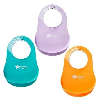 TOMMEE TIPPEE - ESSENTIALS COMFI NECK BIB 6 months+