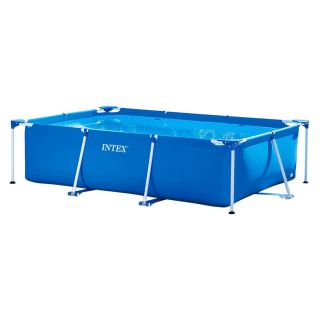 INTEX RECTANGULAR FRAME POOL, 2.20 x 1.50 x 0.60 M (NO FILTER INCLUDED)