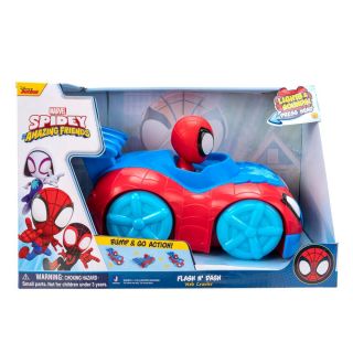 SPIDEY AND HIS AMAZING FRIENDS FEATURE VEHICLE -  FLASH & DASH WEB CRAWLER