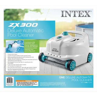 INTEX AUTO POOL CLEANER DELUXE ZX300 FOR 1600 - 3500 gal-h