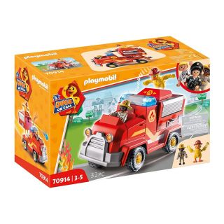 PLAYMOBIL DUCK ON CALL - FIRE BRIGADE - EMERGENCY VEHICLE