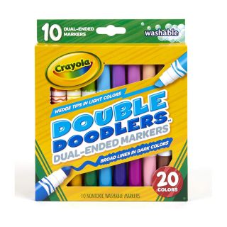 CRAYOLA - DOUBLE DOODLES MARKERS 