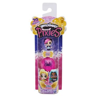HATCHIMALS PIXIES 2-PACK, 2.5-INCH COLLECTIBLE DOLLS AND ACCESSORIES