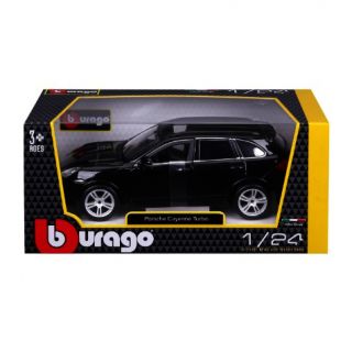 BBURAGO - PORSCHE CAYENNE TURBO 1:24 - BLACK