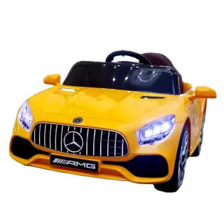 6V MERCEDES YELLOW, RIDE-ON, BATTERY POWERED