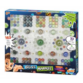 BUKI - BOX OF 163 MARBLES