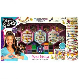 CRA-Z-ART - SHIMMER N SPARKLE BEAD MANIA FRIENDSHIP STUDIO