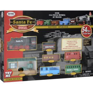 EZTEC - SANTA FE SPECIAL TRAIN SET (54 PCS)