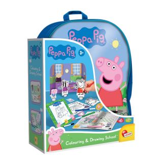 PEPPA PIG DRAWING AND COLOURING SCHOOL