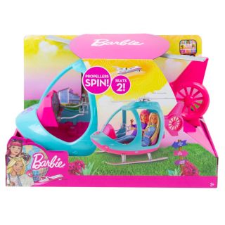 BARBIE PINK & BLUE HELICOPTER