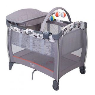 GRACO - PNP CONTOUR ELECTRA WITH VIBRATION & MUSIC (PATCHWORK GREY)