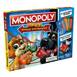 MONOPOLY JUNIOR BANQUE ELECTRONIQUE