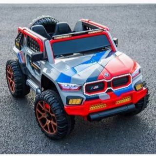 12V 4X4 MOTOR SPORT BMW CYAN, RIDE-ON, BATTERY POWERED