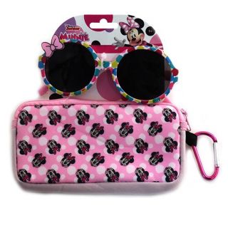 MINNIE MOUSE SUNGLASSES & CASE SET