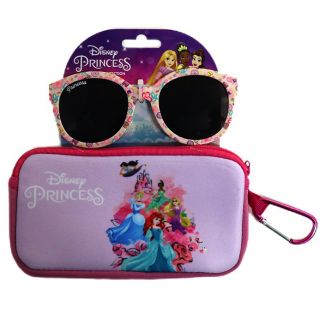 DISNEY PRINCESS SUNGLASSES & CASE SET