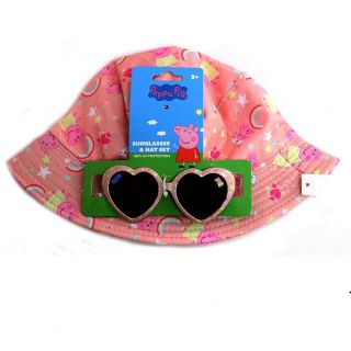 PEPPA PIG SUNGLASSES UV PROTECTION & HAT SET