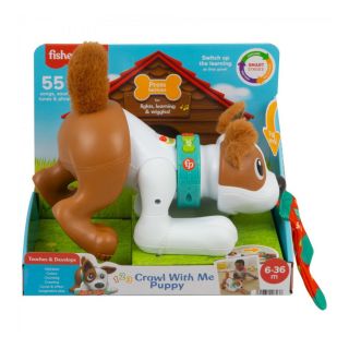FISHER PRICE - 123 CRAWL WITH ME PUPPY