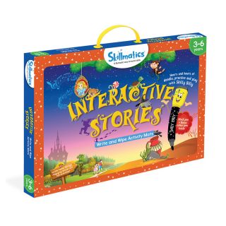 INTERACTIVE STORIES,WRITE & WIPE ACTIVITY MATS