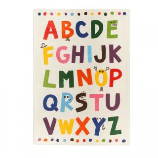 KIDS PLAY MAT ABC LETTERS CARPET 40 x 120 cm