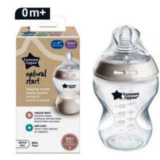 TOMMEE TIPPEE - NATURAL START - SLOW FLOW BOTTLE 260ml (1PC)