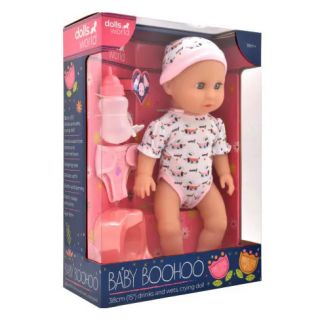 DOLLS WORLD - BABY BOOHOO 38CM