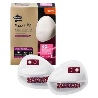 TOMMEE TIPPEE - BREAST PADS MEDIUM SIZE 40 PCS