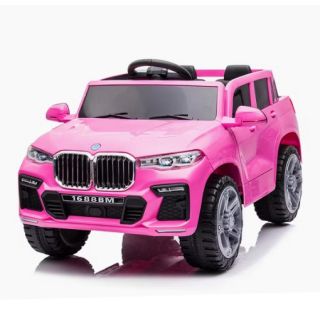 6V BMW JEEP PINK, RIDE-ON, BATTERY POWERED