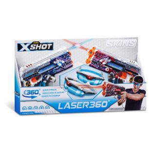 X-SHOT SKINS LASER 360 (2PCS)